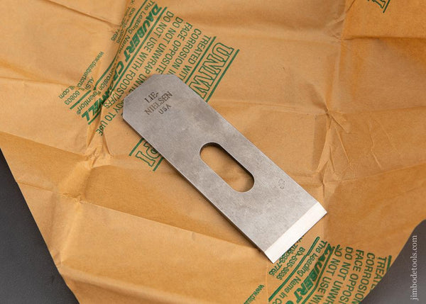 LIE-NIELSEN iron for LIE-NIELSEN No. 60 1/2 Low Angle Block Plane NEW in Wrapper! - 93762