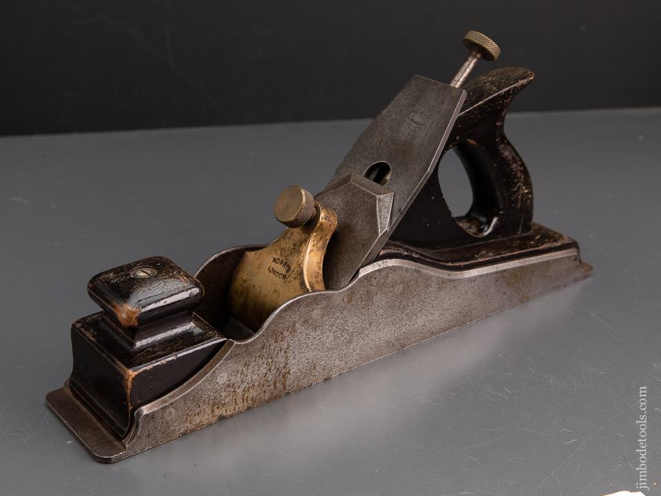 Extra-Fine 14 1/2 inch NORRIS A-1 Ebonized Beech Panel Plane