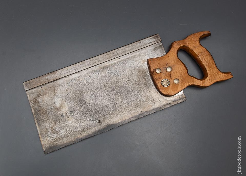 Rare! DISSTON Super-Mega-Deep Back Saw - 93776