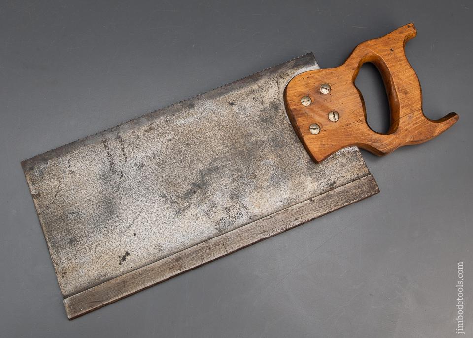 Rare! DISSTON Super-Mega-Deep Back Saw - 93776