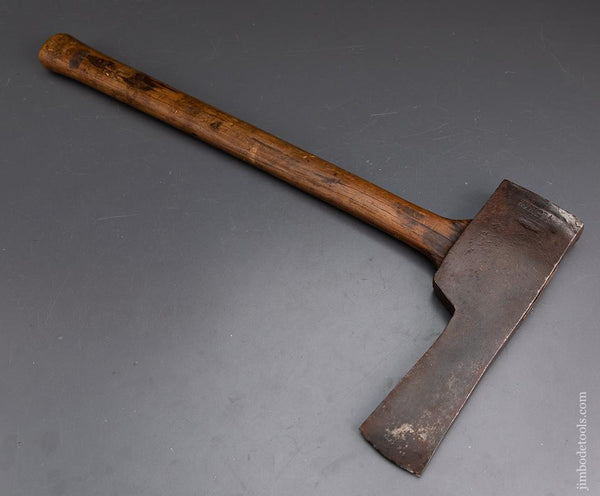 Great DUNLOP & MADEIRA (1831-33) Mortise Axe - 93786