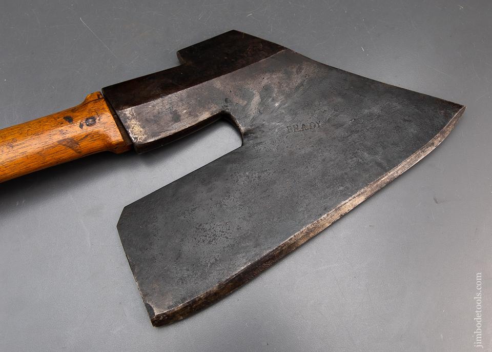 RARE Signed BRADY (Mt. Joy, PA) Pennsylvania Goose Wing Axe - 93802