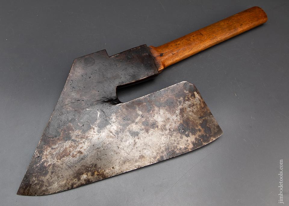 RARE Signed BRADY (Mt. Joy, PA) Pennsylvania Goose Wing Axe - 93802