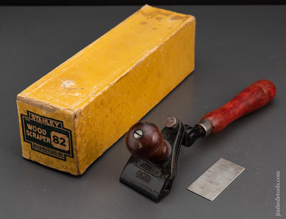STANLEY No. 82 Wood Scraper Plane MINT in Original Box - 93814