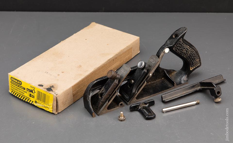 STANLEY No. 78 Duplex, Rabbet, and Filletster Plane COMPLETE in Original Box - 93841