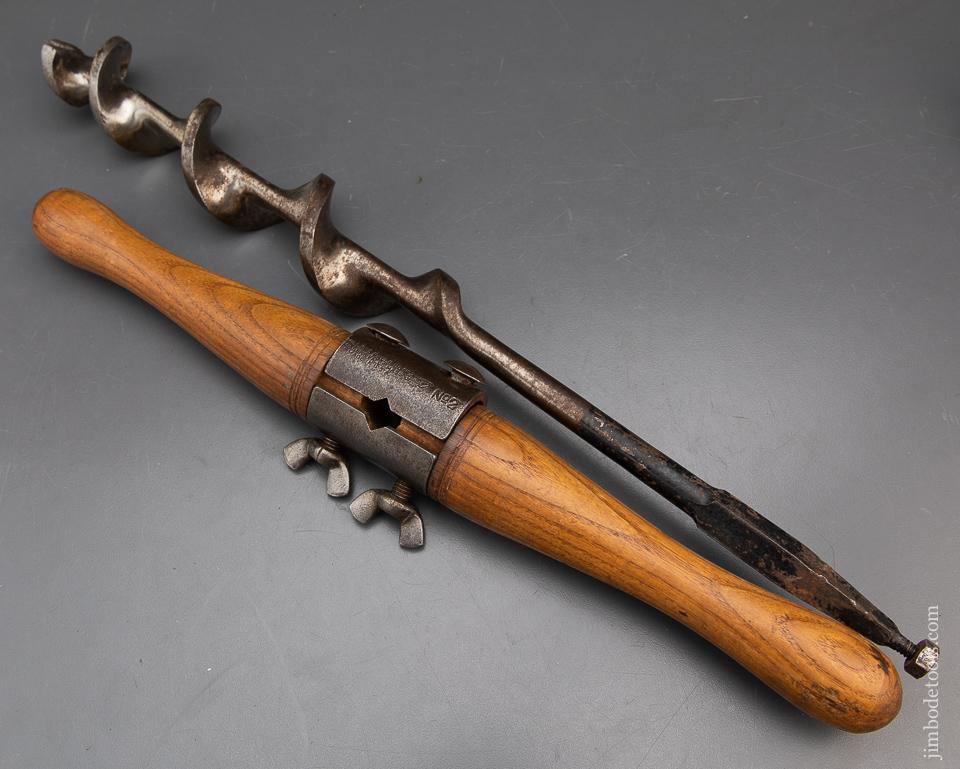 IRWIN Two inch Bit and T-Auger Handle NEW OLD STOCK - 93889