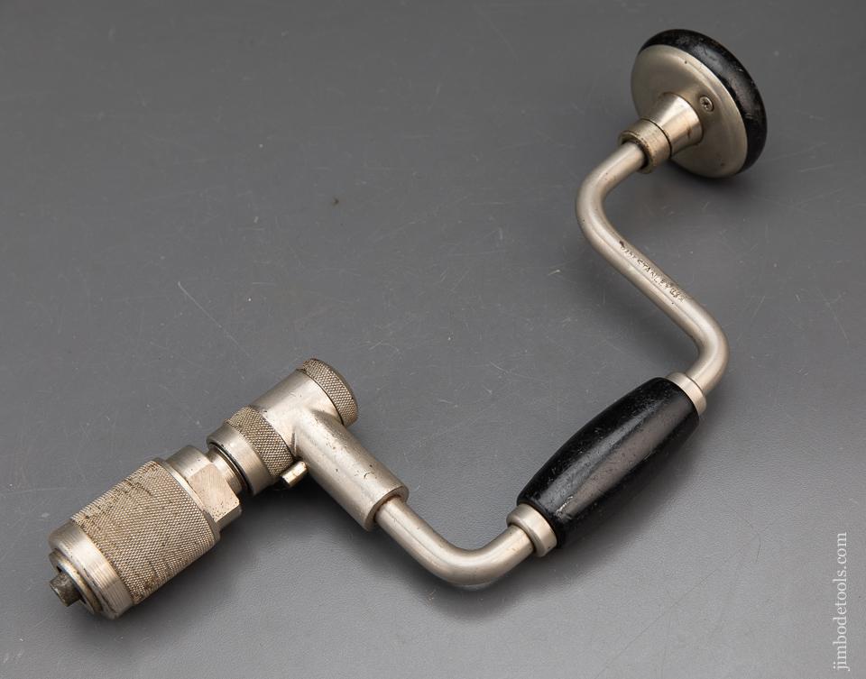 Extra Fine! STANLEY YANKEE No. 2101A-8 inch BELL SYSTEM Bit Brace - 93897