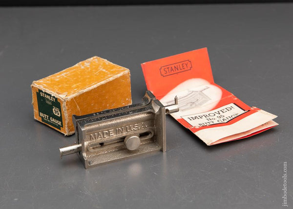 STANLEY No. 95 Butt Gauge in Original Box - 93904