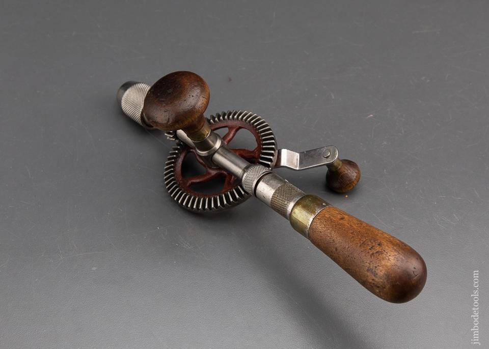 MILLERS FALLS No. 3 Egg Beater Hand Drill with Four Bits - 93906