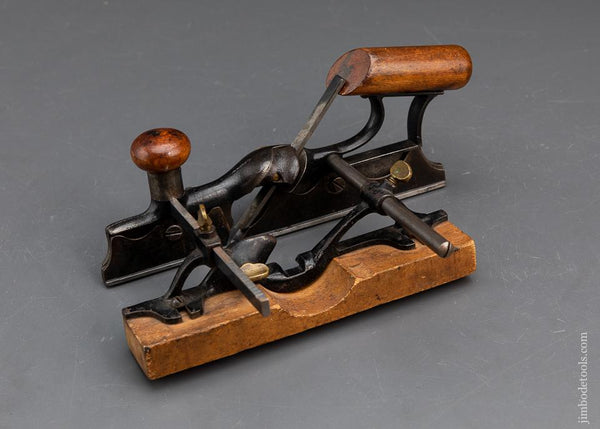 Rare! FALES Patent March 7, 1882 Plow Plane - 93907
