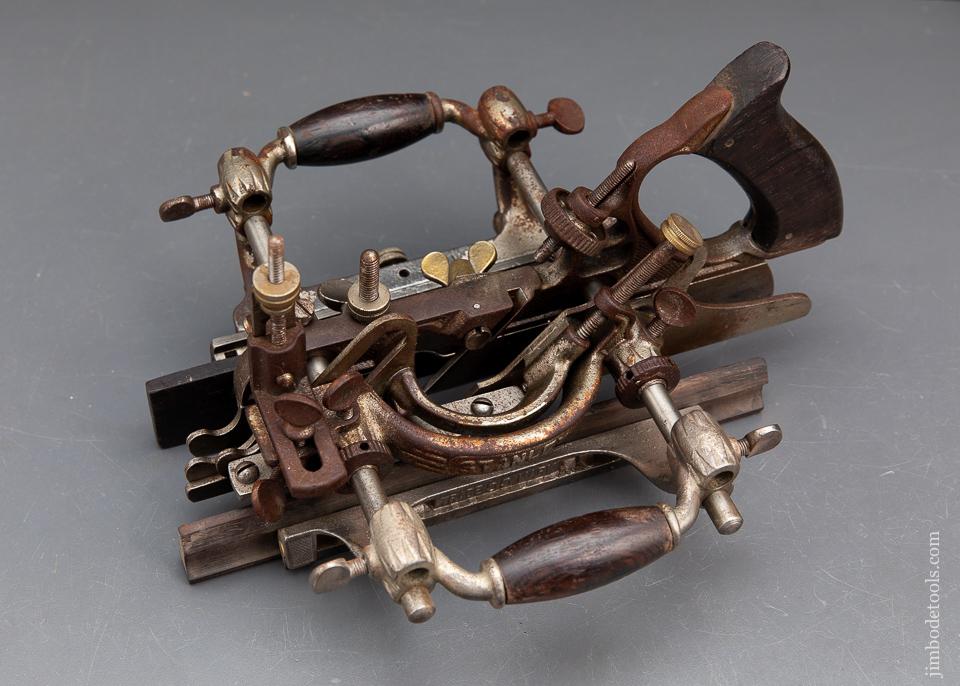 Good User STANLEY No. 55 Combination Plane in Original Chestnut Box - 93963