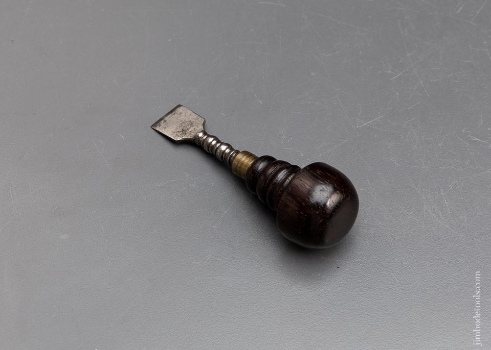 Lovely Rosewood Handled Button Hole Chisel - 93966