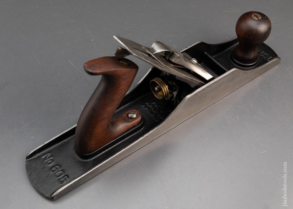 Fine STANLEY No. 605 BEDROCK Jack Plane Type 6 circa 1912-18 - 93967