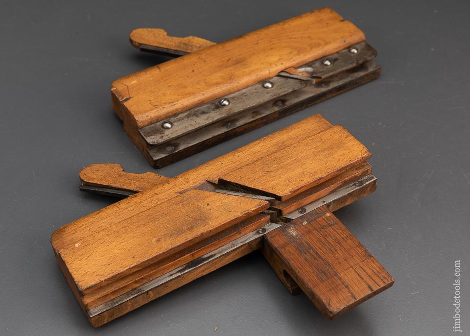 Pair of 7/8 inch Tongue & Groove Planes by S. DALPE ROXTON POND P.Q. - 93970