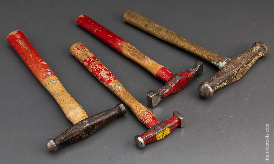 Four Metal Forming Hammers - 93972