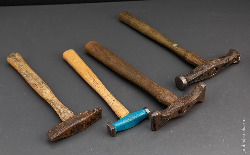 Four Metal Forming Hammers - 93973