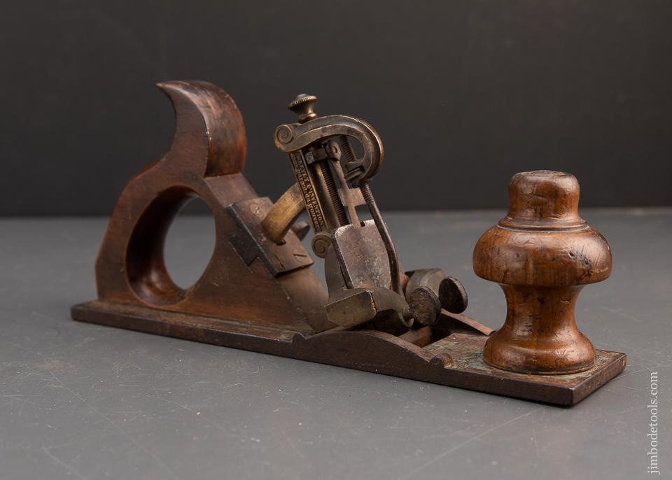 CHARDOILLET Patent Variable Pitch Smooth Plane circa 1852 FINE - 93995U