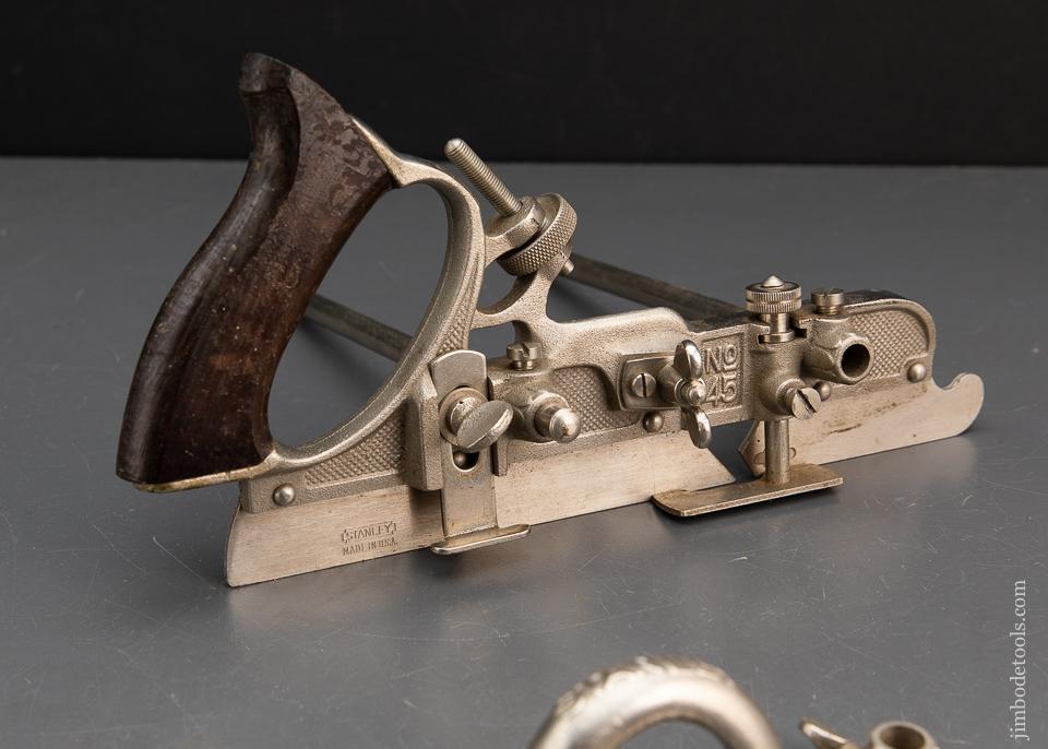 STANLEY No. 45 Combination Plane 100% COMPLETE - 94002