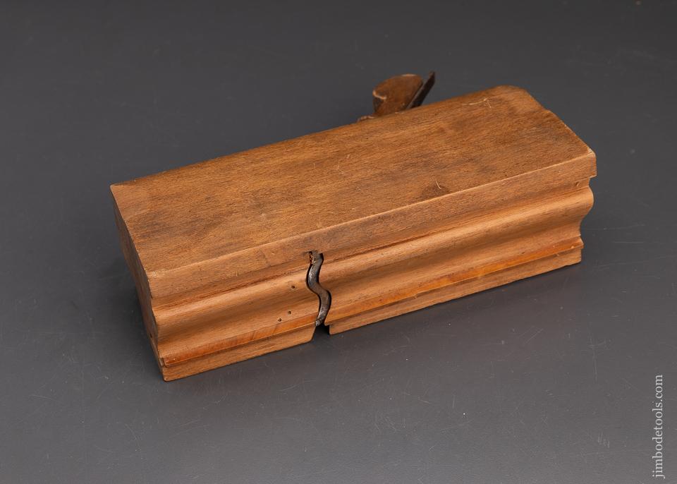Three inch Crispy Complex Molding Plane by D.R. BARTON Rochester NY circa 1832-74 FINE - 94003