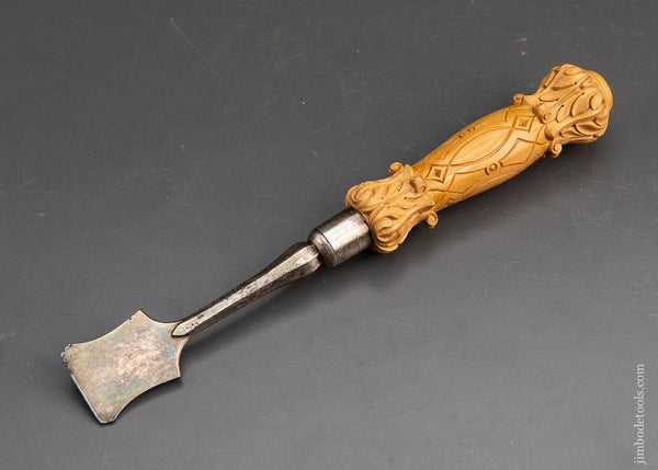 Magnificent! Carved Handle Wax Seal Chisel - 94018U
