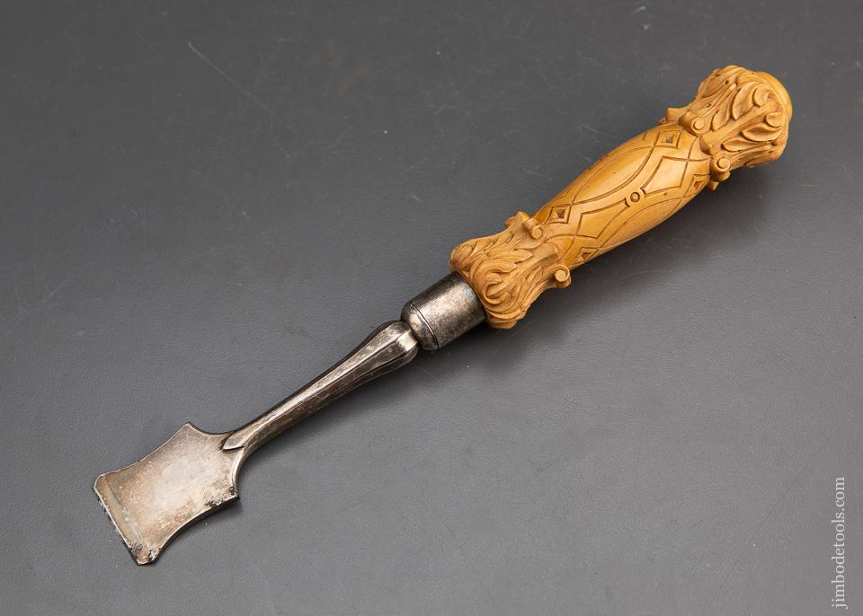 Magnificent! Carved Handle Wax Seal Chisel - 94018U