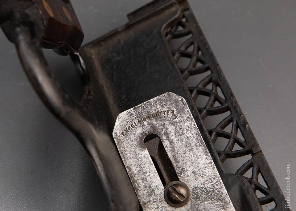 Rare! METALLIC PLANE CO Moving Filletster Plane with Fence - 94022