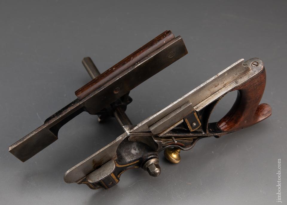 Stunning! MAYO's Patent Plow Plane with Original Gold, Red, and Black Paint - 94023