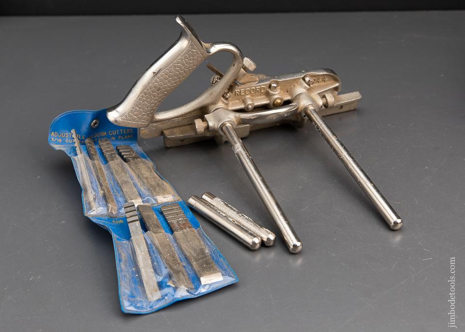 RECORD No. 044 Plough/Plow Plane 100% COMPLETE - 94080