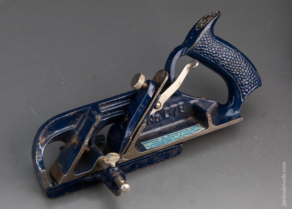 Fine! RECORD No. 078 Duplex, Rabbet, and Filletster Plane With Decals FINE - 94085