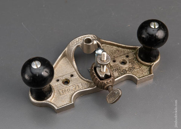 Good User STANLEY No. 71 Router Plane with 1/2 inch Cutter - 94088
