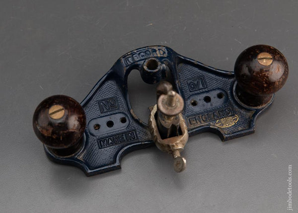 Good User RECORD No. 071 Router Plane with 1/2 inch Cutter - 94090