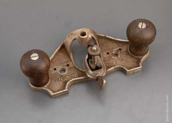 Good User STANLEY No. 71 Router Plane with 1/2 inch Cutter - 94099
