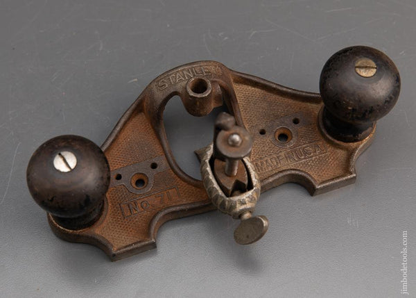 Good User STANLEY No. 71 Router Plane with 1/2 inch Cutter - 94100
