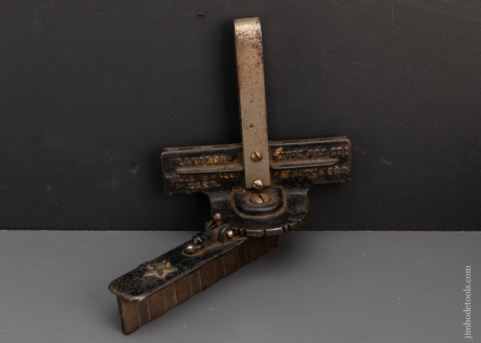 Patented MILLERS FALLS LANGDON Portable Miter Box - 94128