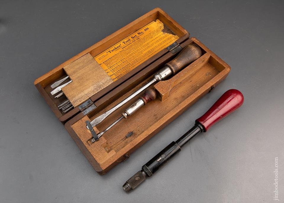 YANKEE No. 100 Tool Set in Original Wooden Box - 94131