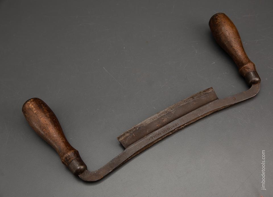 RARE Size! Six inch T.H. WITHERBY Razor Blade Draw Knife - 94158