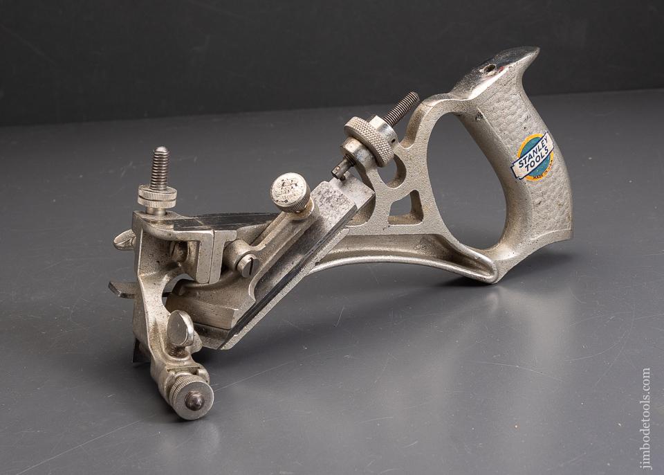 STANLEY No. 196 Curve Rabbet Plane with Decal NEAR MINT! SWEETHEART - 94191