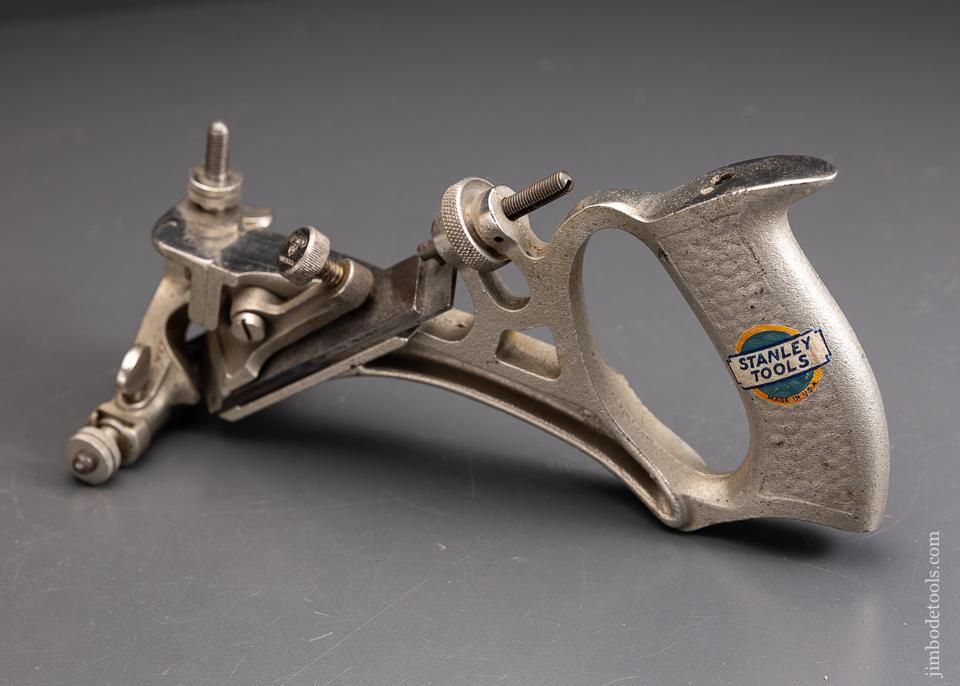 STANLEY No. 196 Curve Rabbet Plane with Decal NEAR MINT! SWEETHEART - 94191