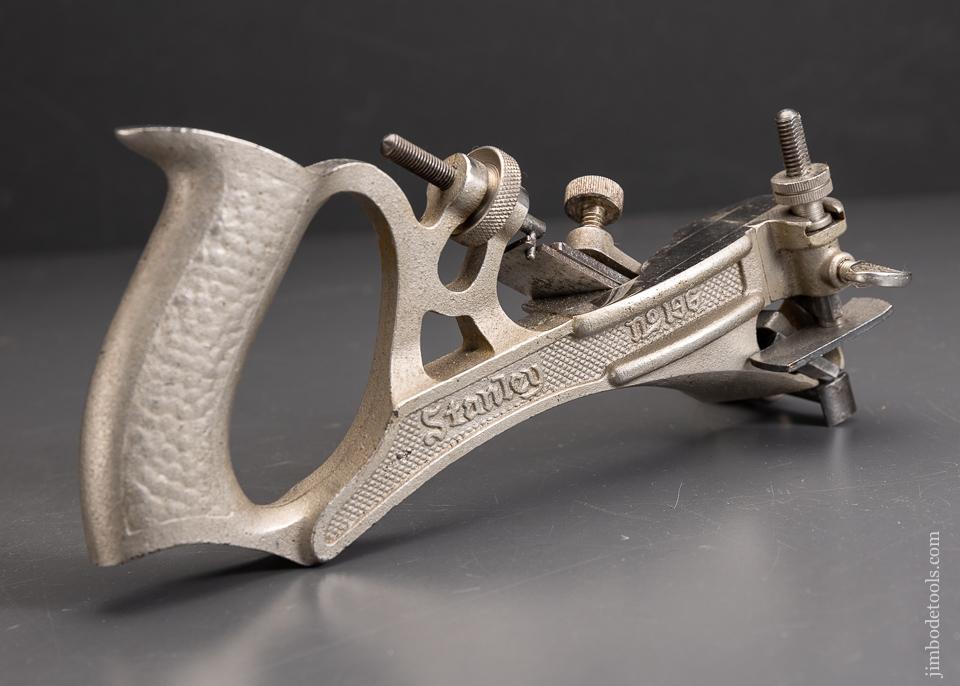 STANLEY No. 196 Curve Rabbet Plane with Decal NEAR MINT! SWEETHEART - 94191