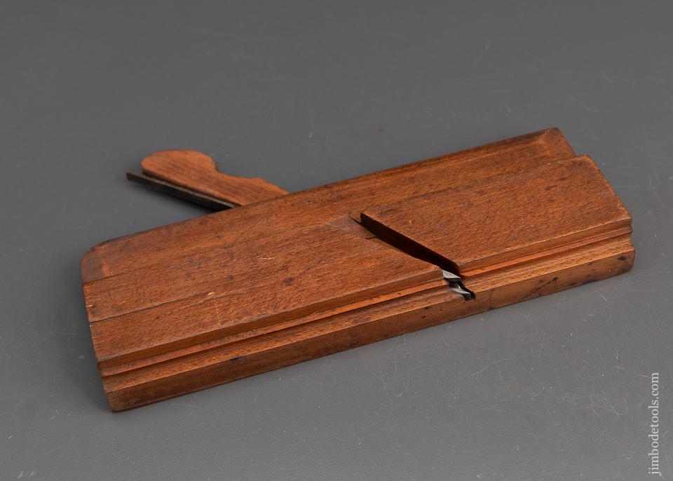 1/4 inch Side Bead Molding Plane by R. CARTER TROY NY circa 1833-62 GOOD+ - 94243