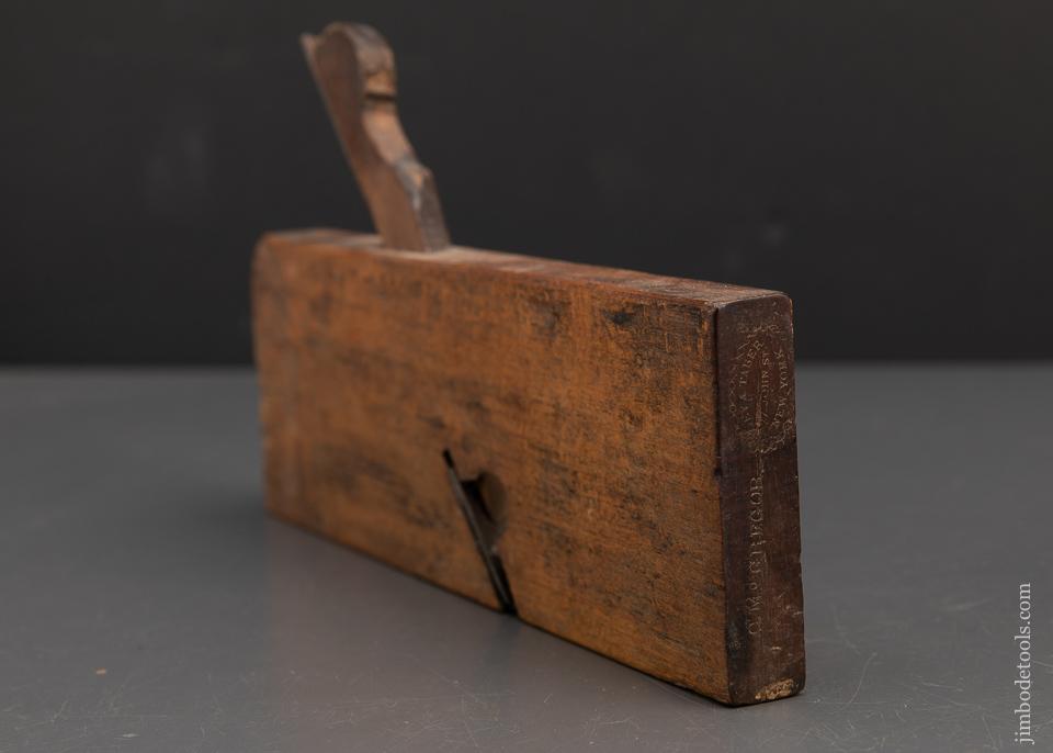 Good 3/4 inch Rabbet Plane by HOEY & TABER circa 1836-40 New York - 94252