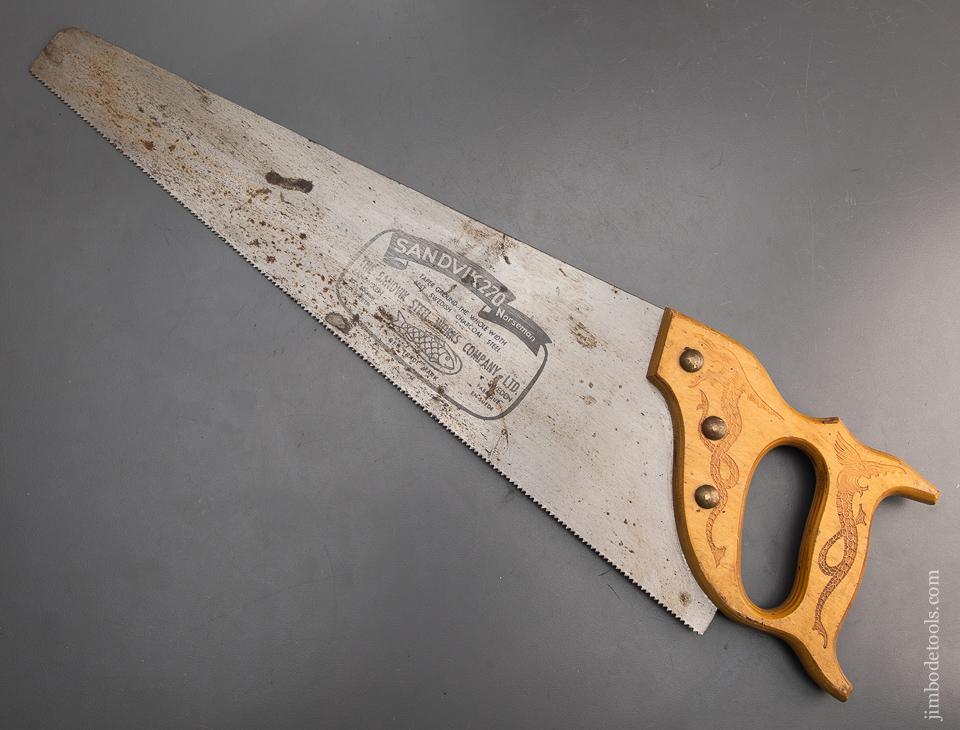 Fine SANDVIK 20 inch Panel Saw - 94255