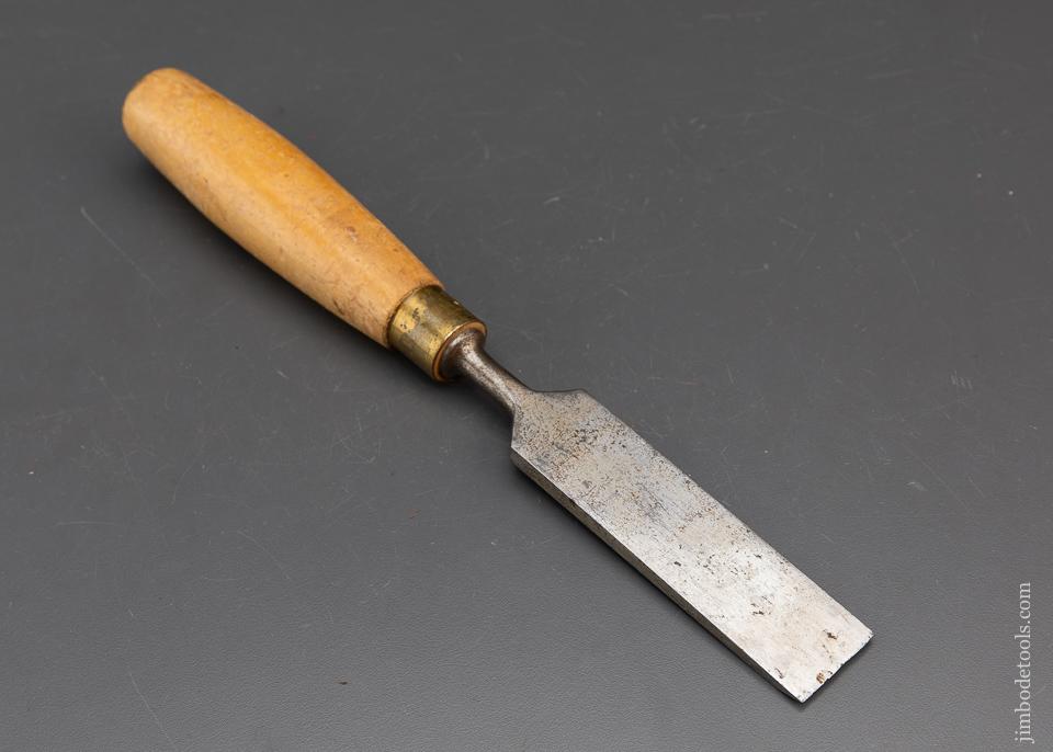 1 1/4 inch MARPLES Boxwood Handled Split Ferrule Chisel with Decal - 94273