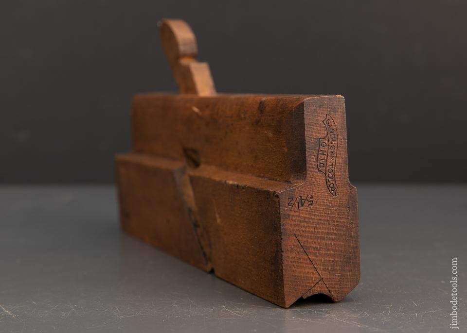 1 7/16 inch Wide SANDUSKY TOOL CO 54 1/2 Complex Molding Plane circa 1869-1925 FINE - 94286