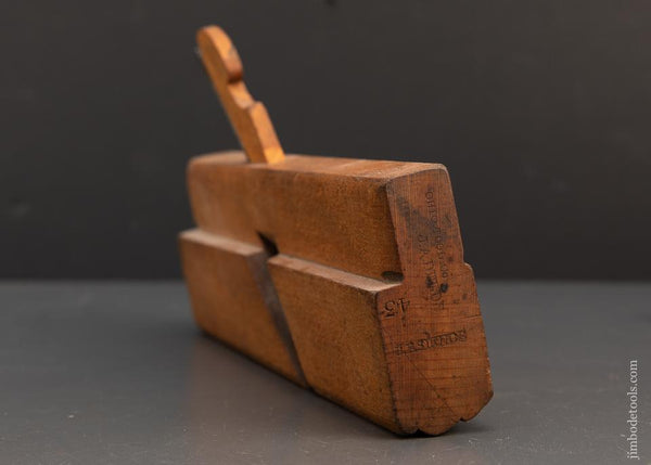 1 3/8 inch Wide OHIO TOOL CO Complex Molding Plane circa 1851-1913 GOOD - 94288
