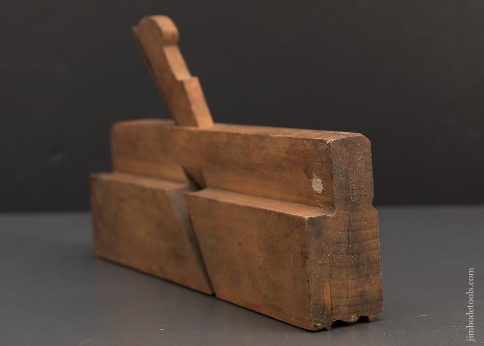 1 3/8 inch Wide WAY & SHERMAN Complex Molding Plane circa 1849-52 GOOD+ - 94289