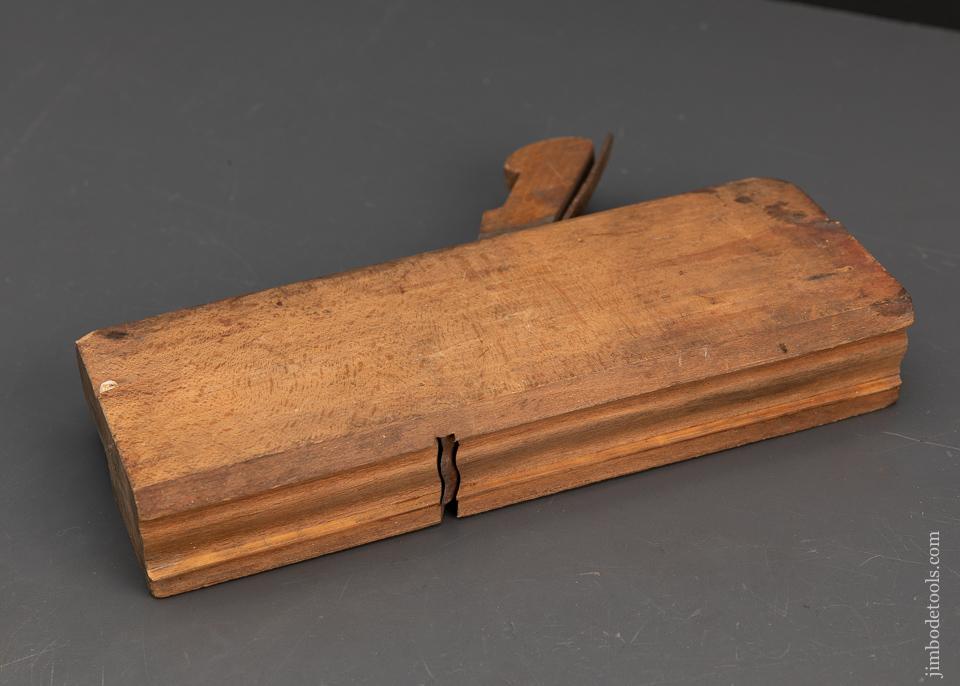 1 3/8 inch Wide WAY & SHERMAN Complex Molding Plane circa 1849-52 GOOD+ - 94289