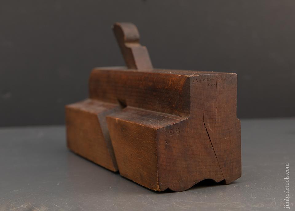 2 3/4 inch Wide SANDUSKY TOOL CO Crispy Complex Molding Plane circa 1869-1925 FINE - 94299