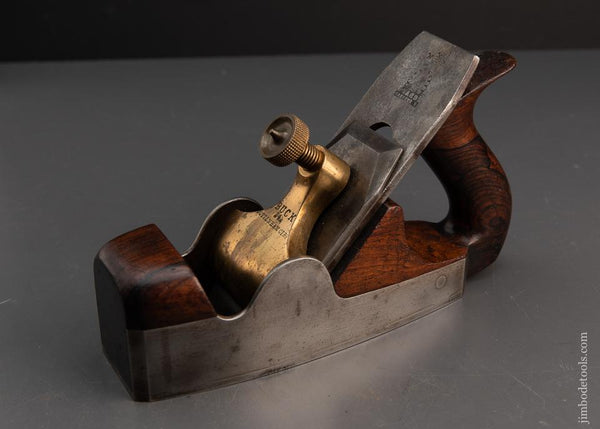 FINE Excellent BUCK Dovetailed Rosewood Infill Smooth Plane (NORRIS No. 2) - 94331U