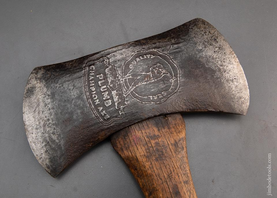 Rare! PLUMB CHAMPION Embossed Double Bit Axe - 94318 – Jim